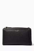 Knott Small Crossbody Bag in Pebbled Leather