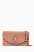 Loubi54 Clutch Bag in Patent Leather