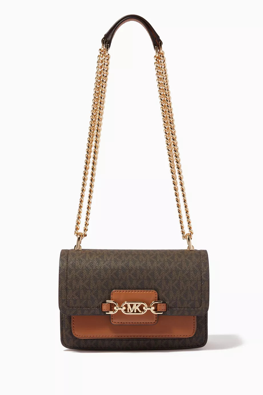 Heather XS Crossbody Bag in Monogram Canvas & Leather