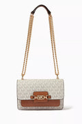 Heather XS Crossbody Bag in Monogram Canvas & Leather