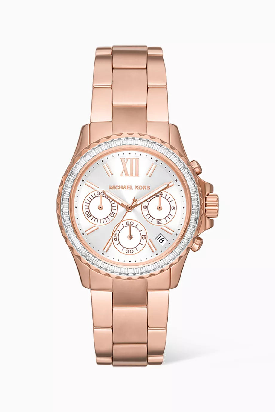 Everest Pavé Quartz Chronograph Watch, 36mm