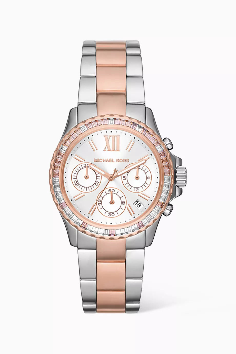 Everest Pavé Quartz Chronograph Watch, 36mm