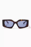 Irregular Sunglasses in Acetate