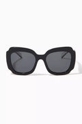 Irregular Sunglasses in Acetate