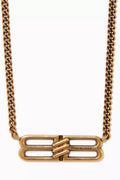 BB Icon Necklace in Brass