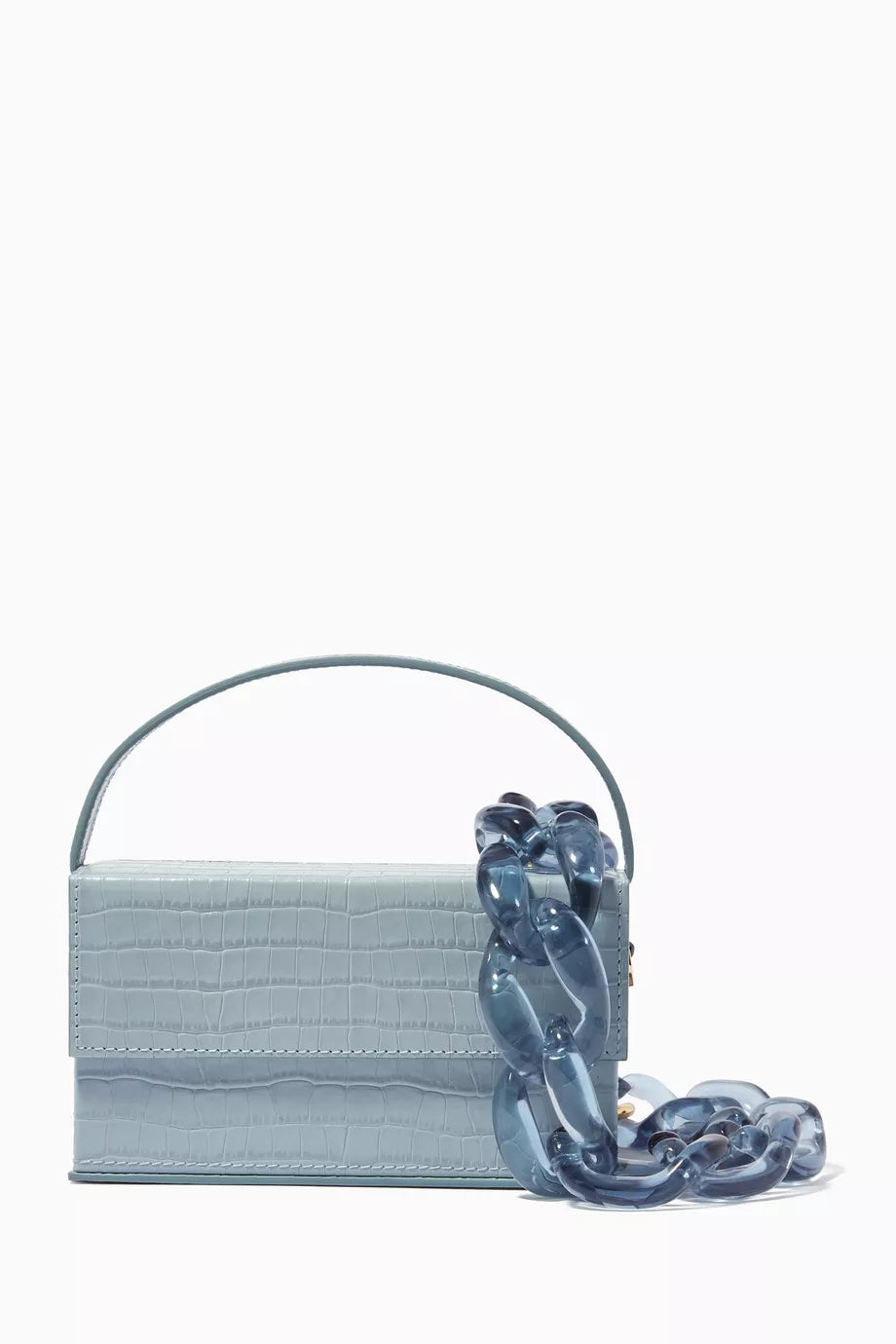 Ida Bag in Croc-Embossed Leather
