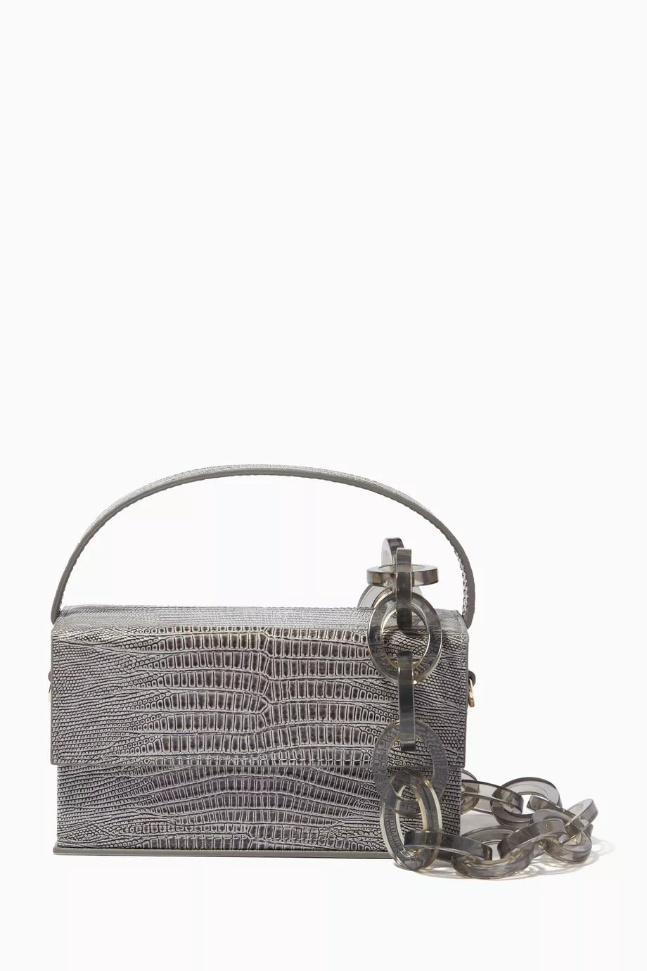 Ida Bag in Embossed Lizard Leather