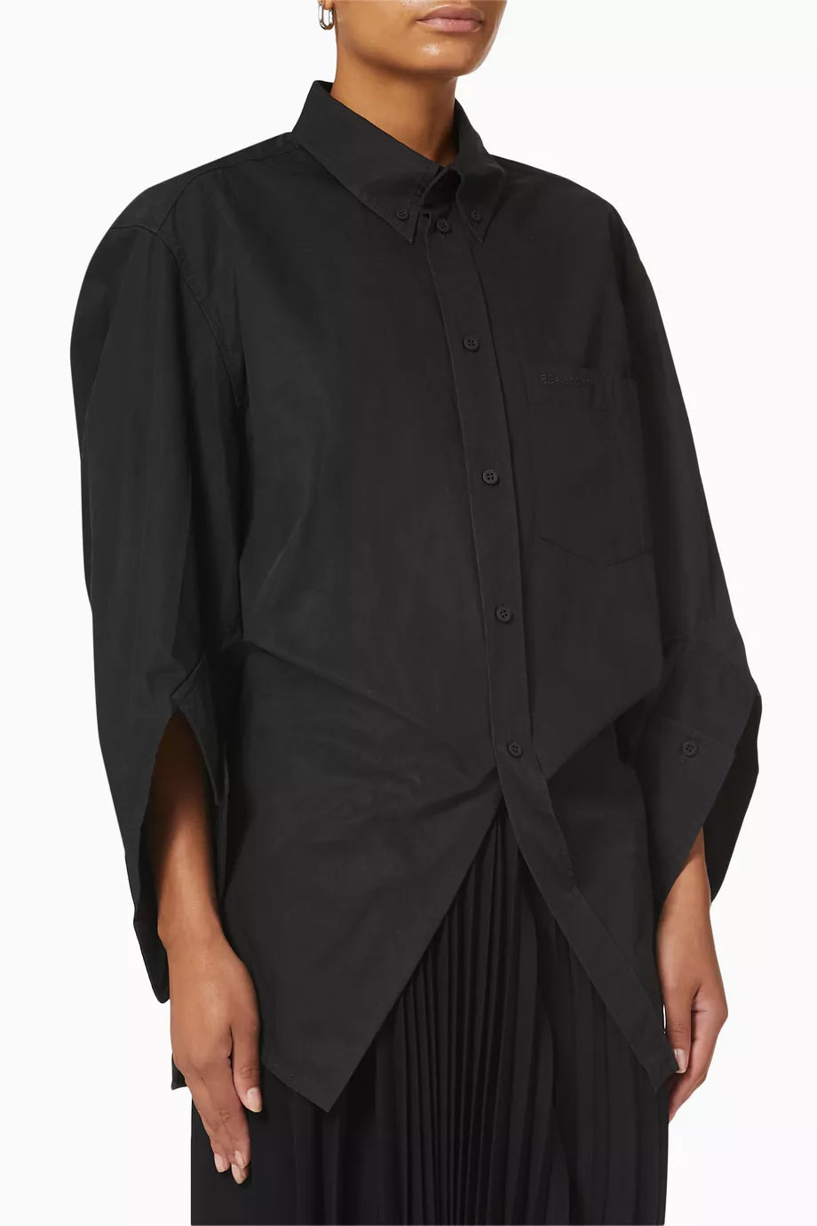 BB Corp Swing Twisted Shirt in Poplin