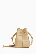 Mini Cassette Bag in Intrecciato Leather