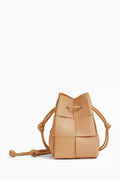 Mini Cassette Bag in Intrecciato Leather