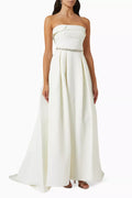 Brielle Embellished Waistband Gown