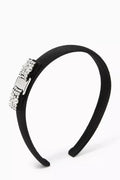 Crystal Headband in Satin
