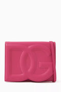 Logo Flap Shoulder Bag in Calfskin