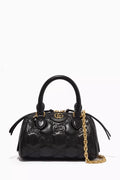 Mini Top Handle Bag in GG Matelassé Leather