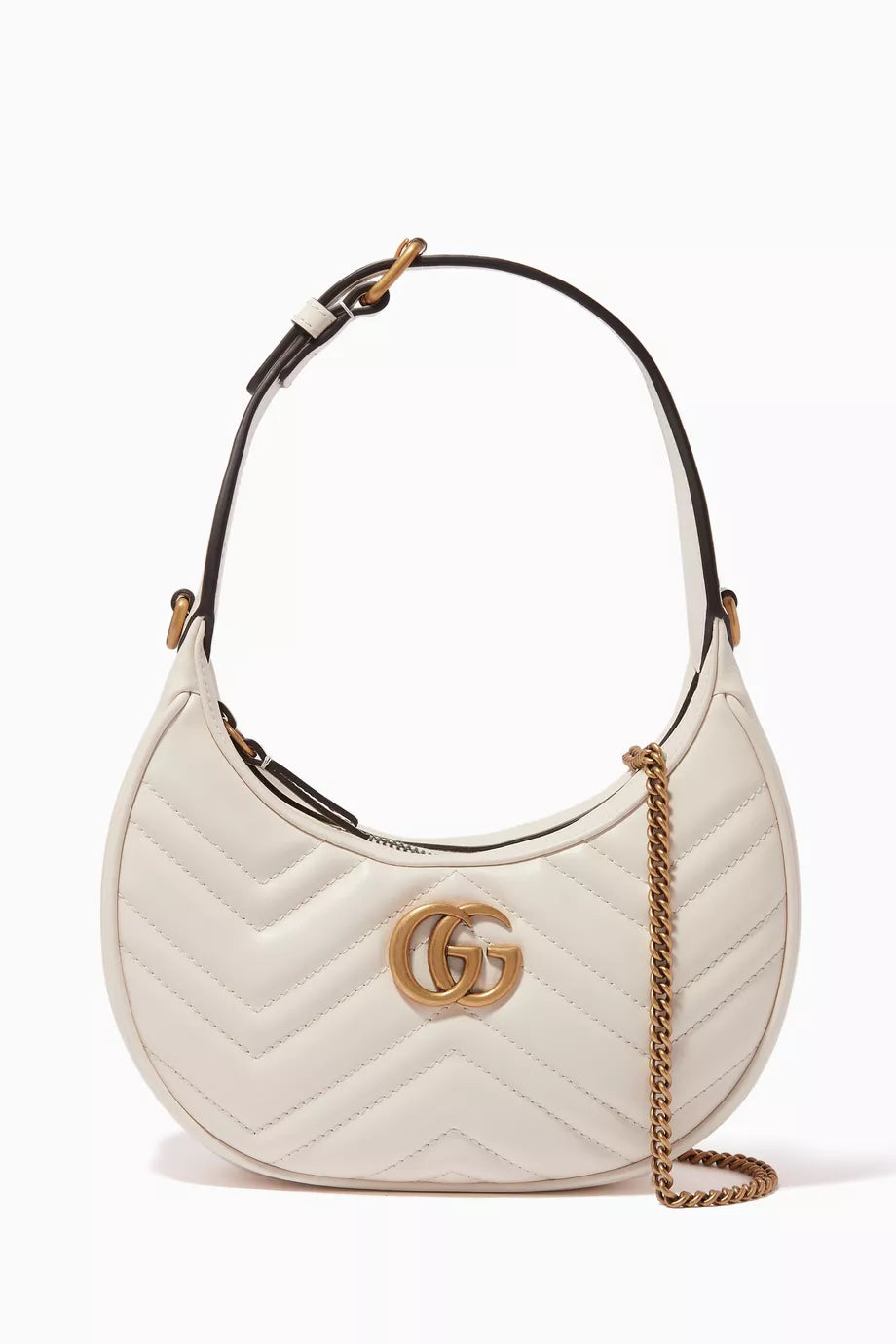 Mini GG Marmont Half-moon Bag