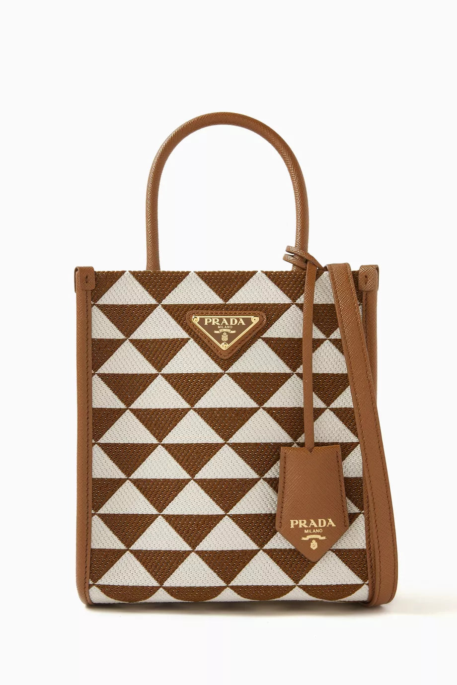 Mini Symbole Tote Bag in Jacquard