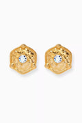 Rediscovered 1980s Vintage Clip Stud Earrings