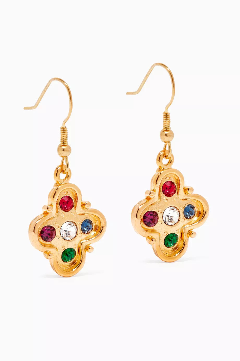 Rediscovered 1980s Vintage Byzantine Earrings