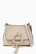 Mini Joan Crossbody Bag in Grained Calfskin