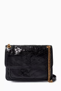 Medium Niki Bag in Crinkled Vintage Leather