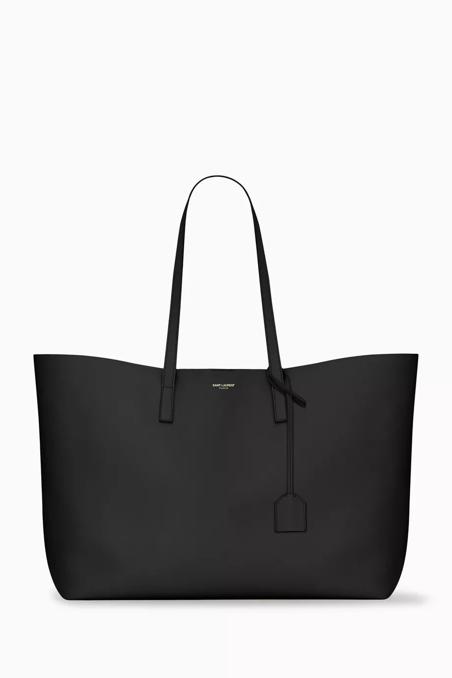E/W Shopping Bag in Leather
