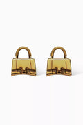 Bag XS Stud Earrings in Brass