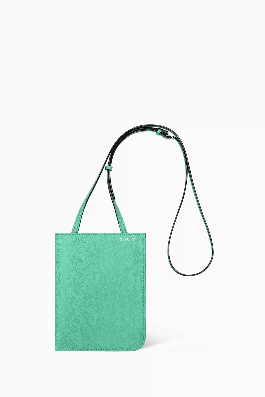 Crossbody Soft Document Holder in Millepunte Leather