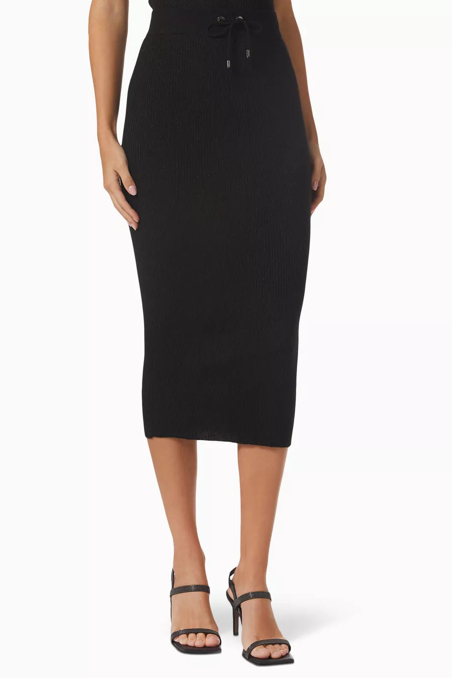 Midi Skirt in Cashmere-knit