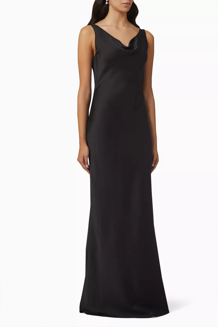 Maria Gown in Crepe Satin