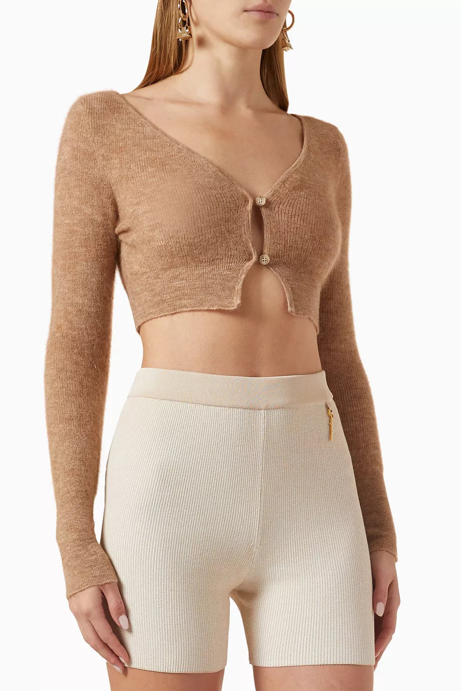 Le Cardigan Alzou in Mohair-blend