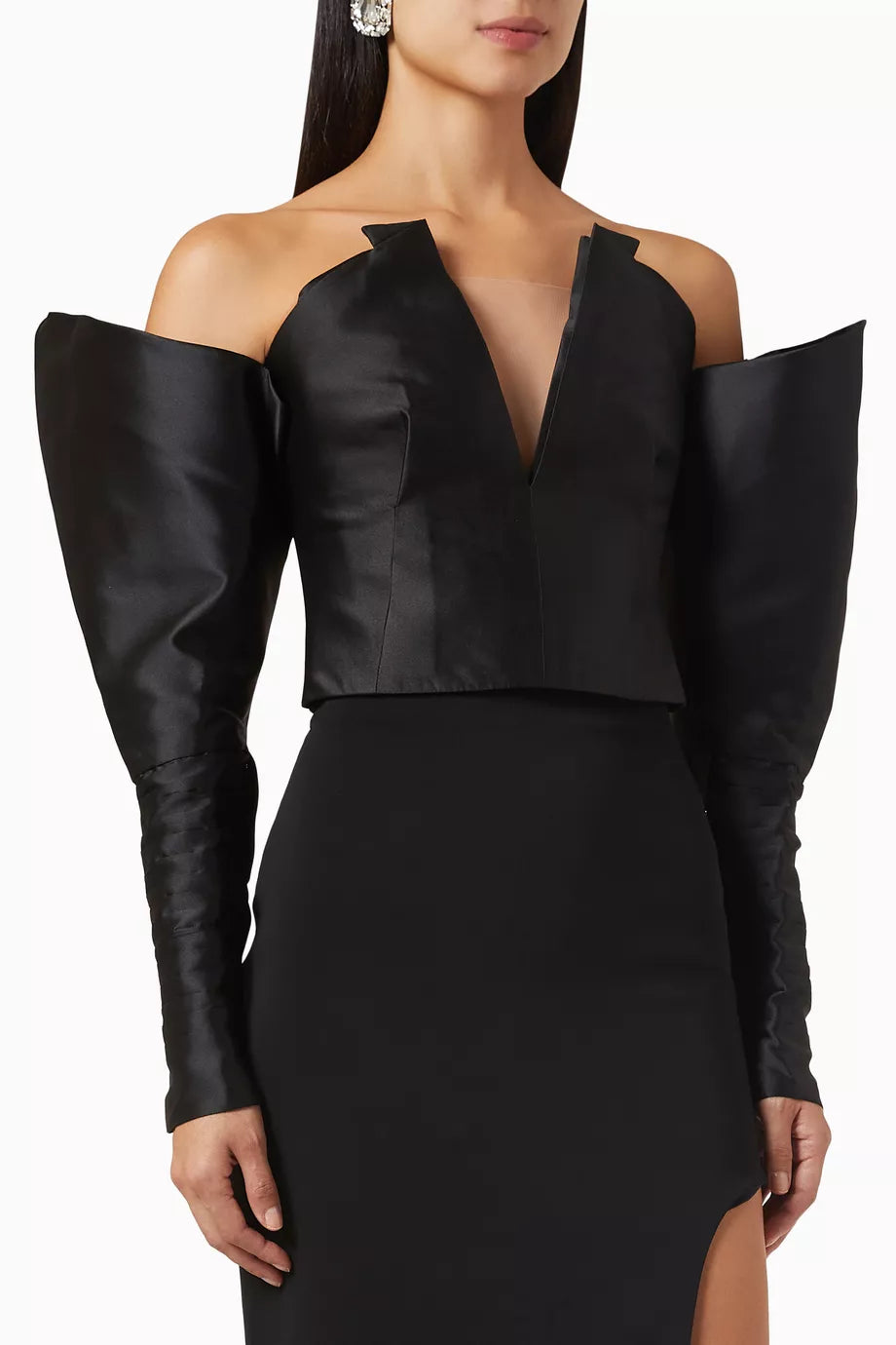 Hollywood Top in Satin