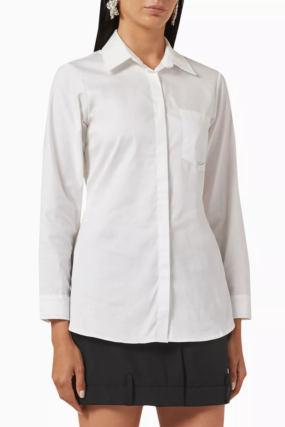 Alif Shirt in Cotton Poplin