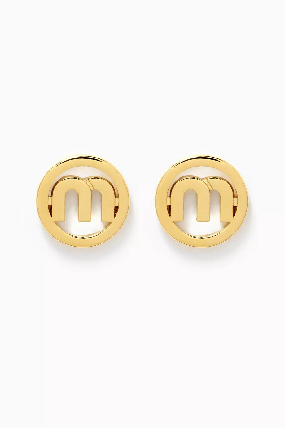 Logo Stud Earrings