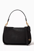 Cary Crossbody Bag in Pebbled Leather