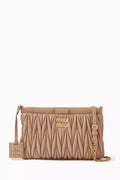 Crossbody Bag in Matelassé Nappa Leather