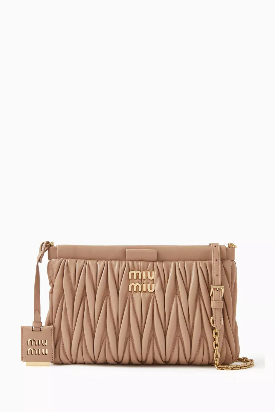 Crossbody Bag in Matelassé Nappa Leather