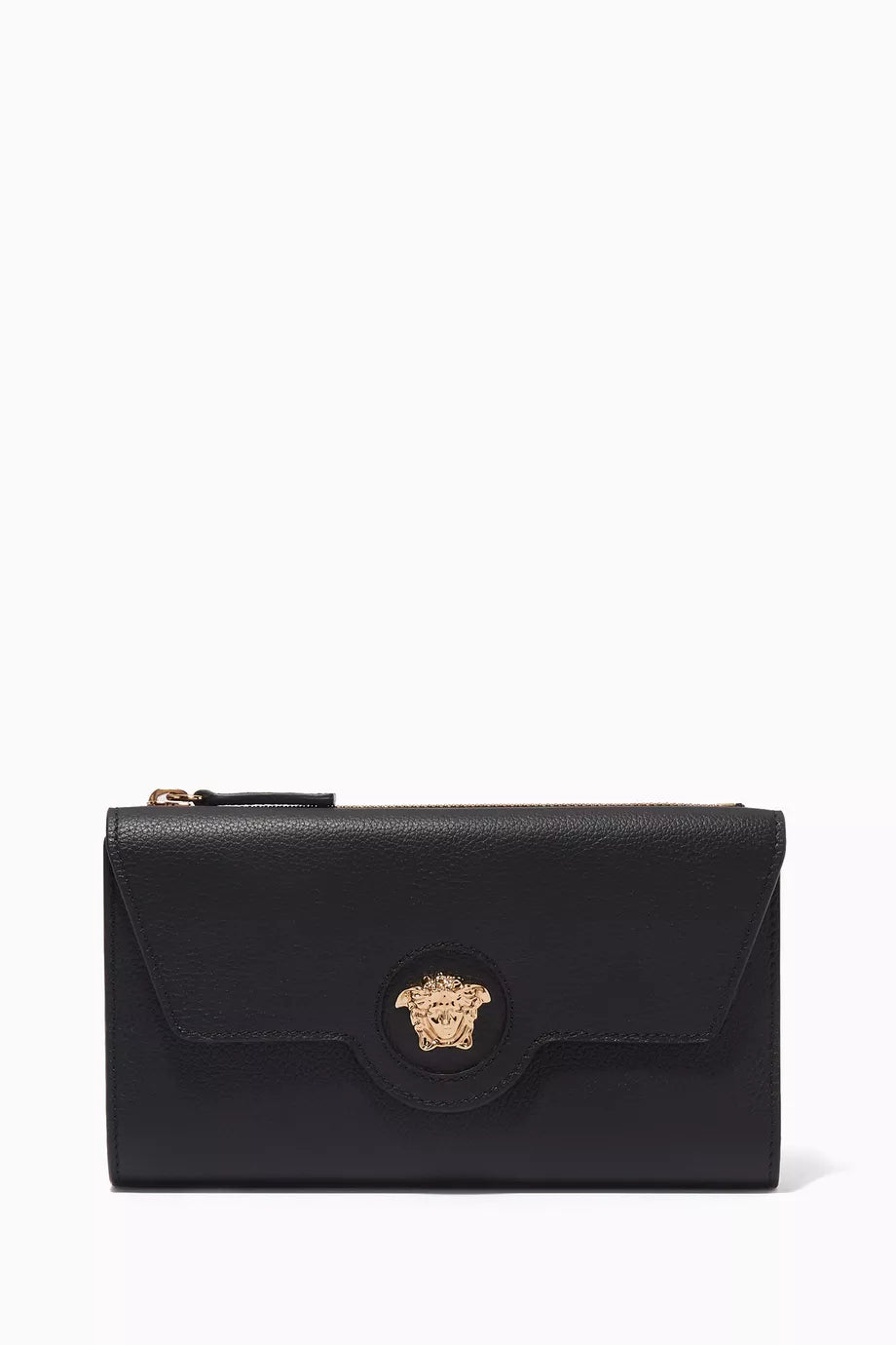 La Medusa Long Wallet in Leather
