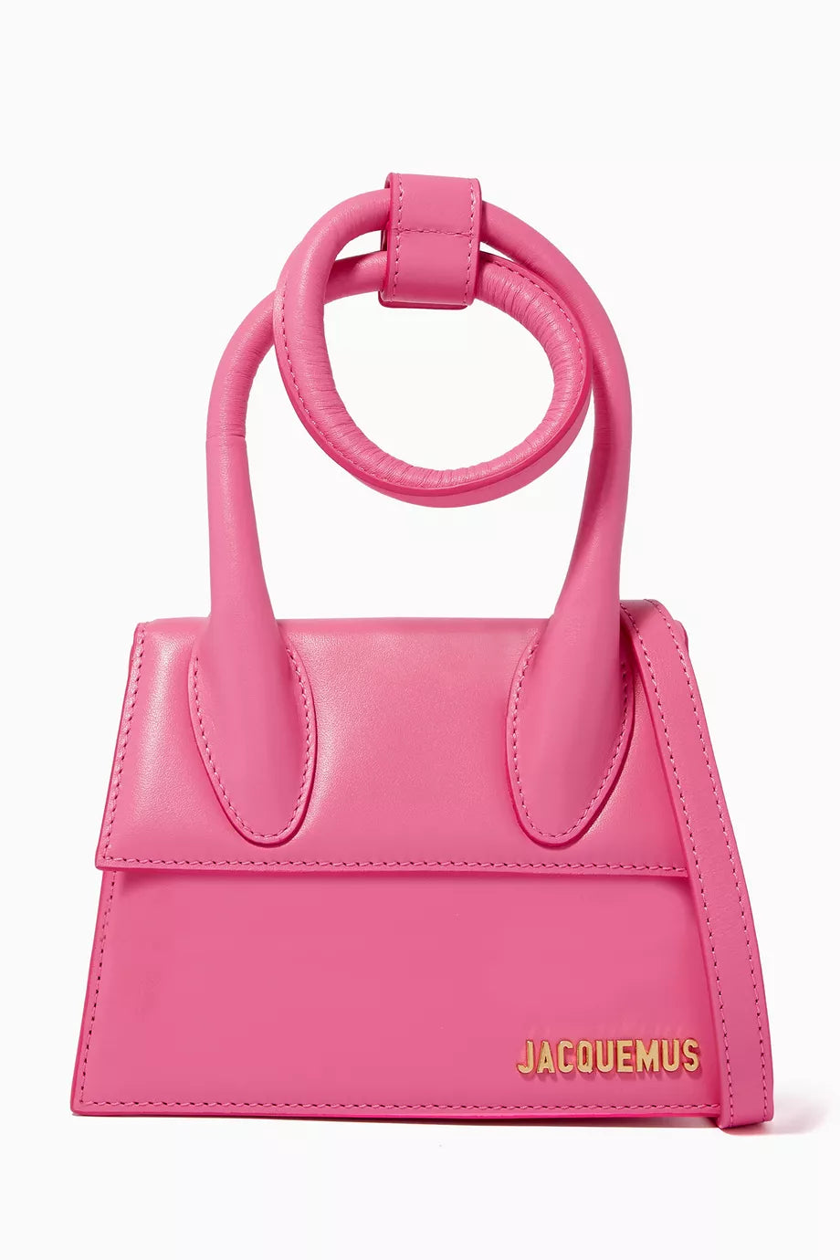 Le Chiquito Noeud Shoulder Bag in Smooth-leather