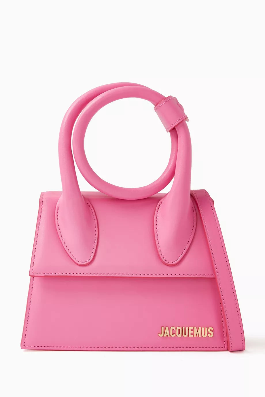 Le Chiquito Noeud Shoulder Bag in Smooth-leather