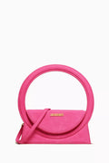 Le Sac Rond Shoulder Bag in Nubuck