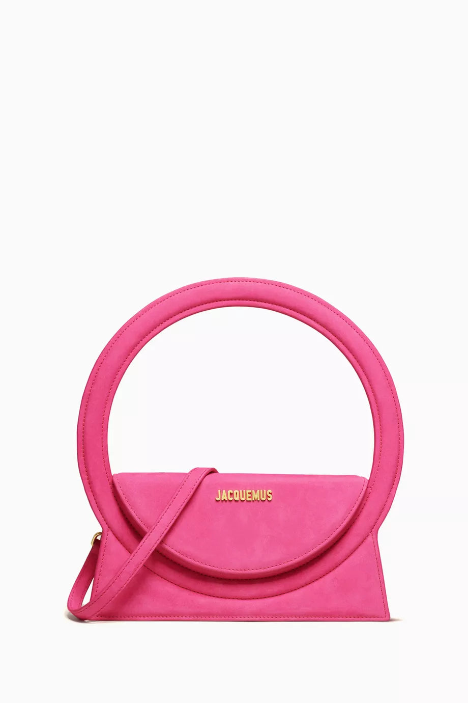 Le Sac Rond Shoulder Bag in Nubuck
