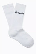 Les Chaussettes Socks in Ribbed Organic-cotton