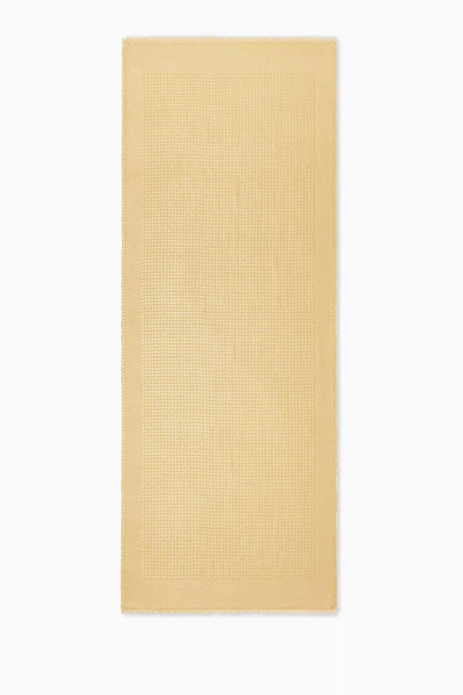 Maxi Stud Lurex Jacquard Shawl in Silk & Cashmere