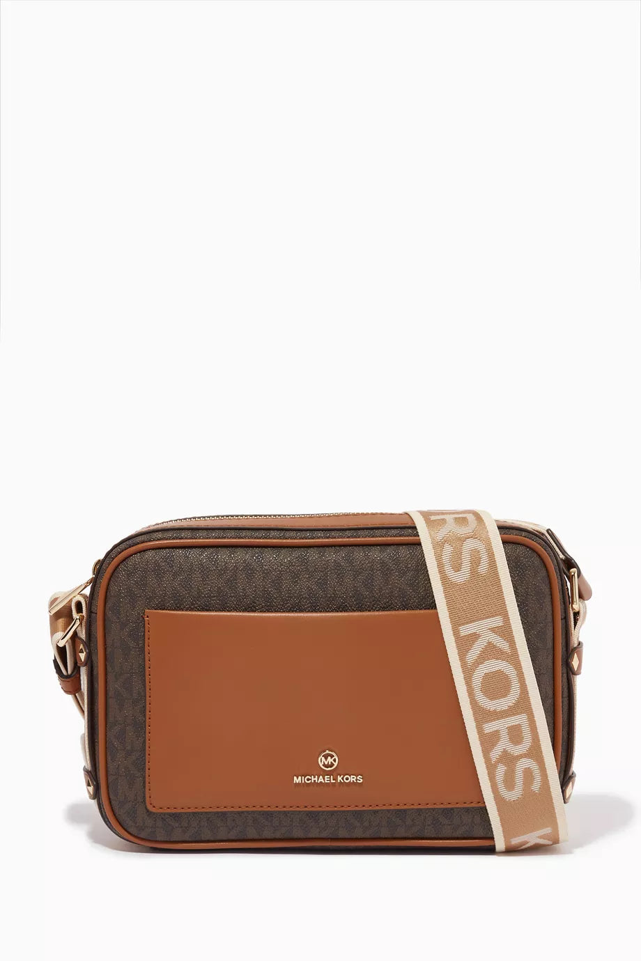 Large Maeve Crossbody Bag in Logo Canvas