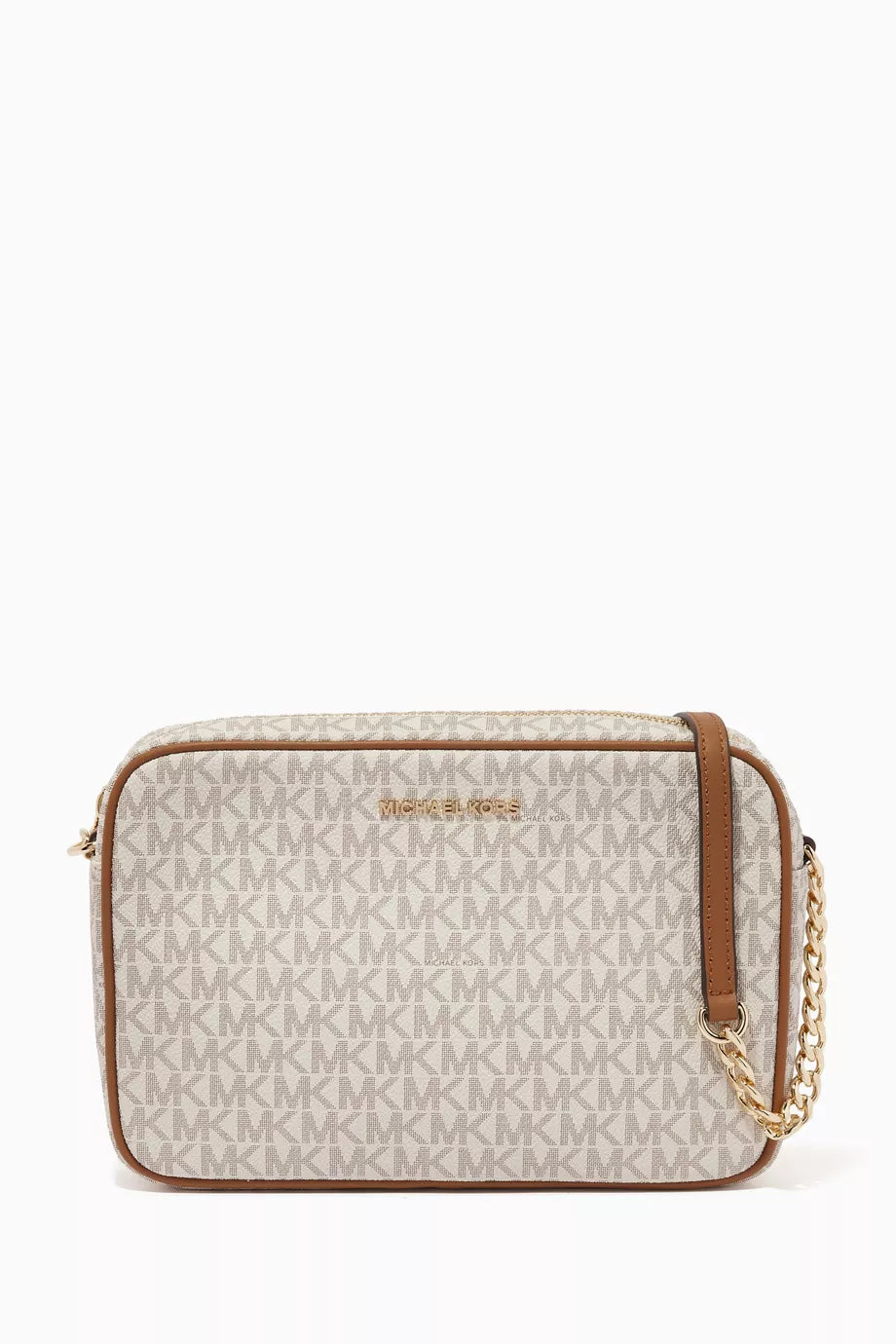 Jet Set Large Crossbody Bag in Logo Canvas