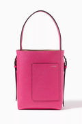 Mini Bucket Bag in Calf Leather