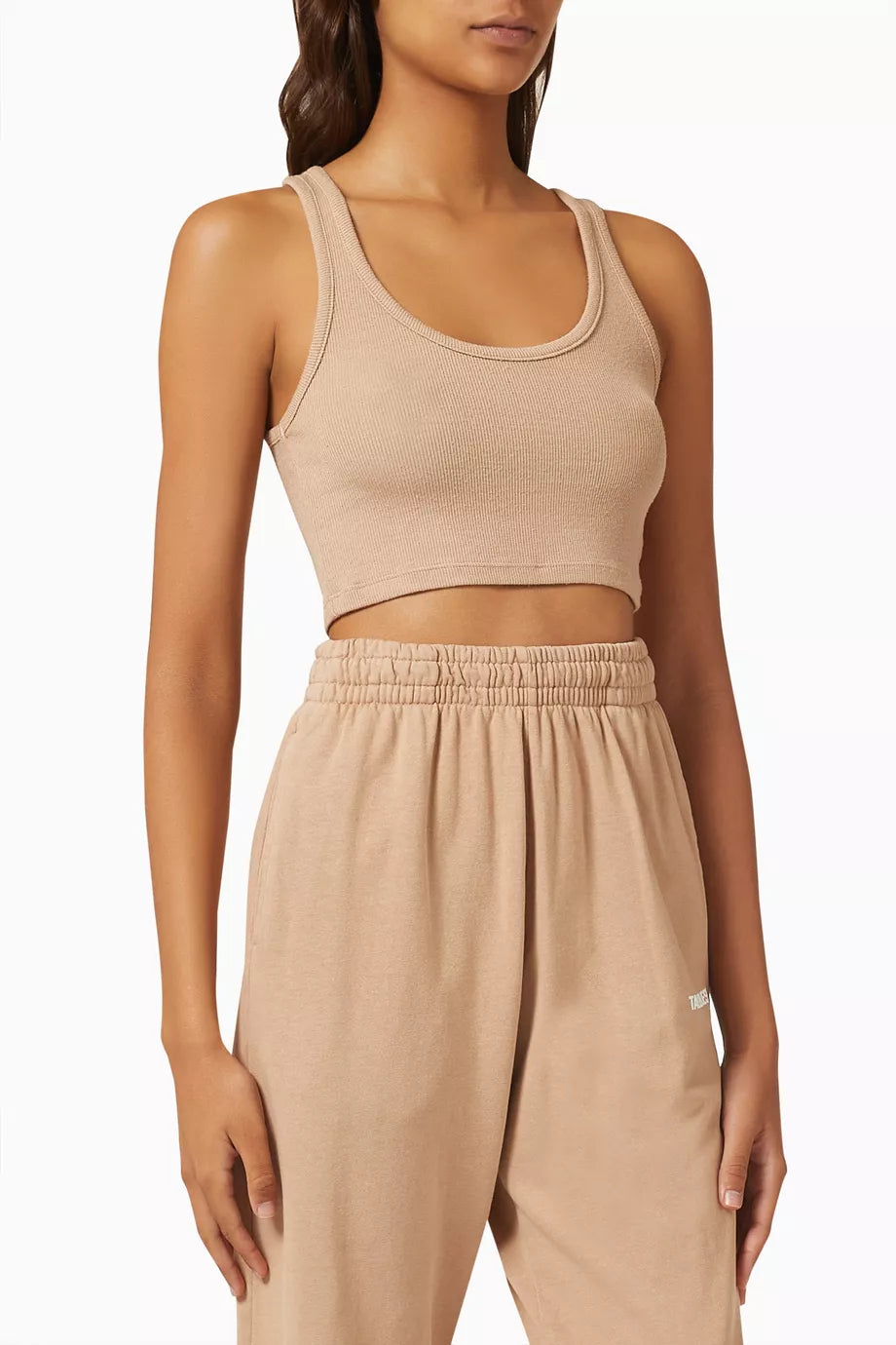 Crop Tank in Stretch Modal