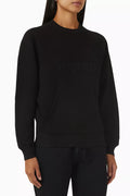 Logo-embroidered Sweatshirt in Cotton
