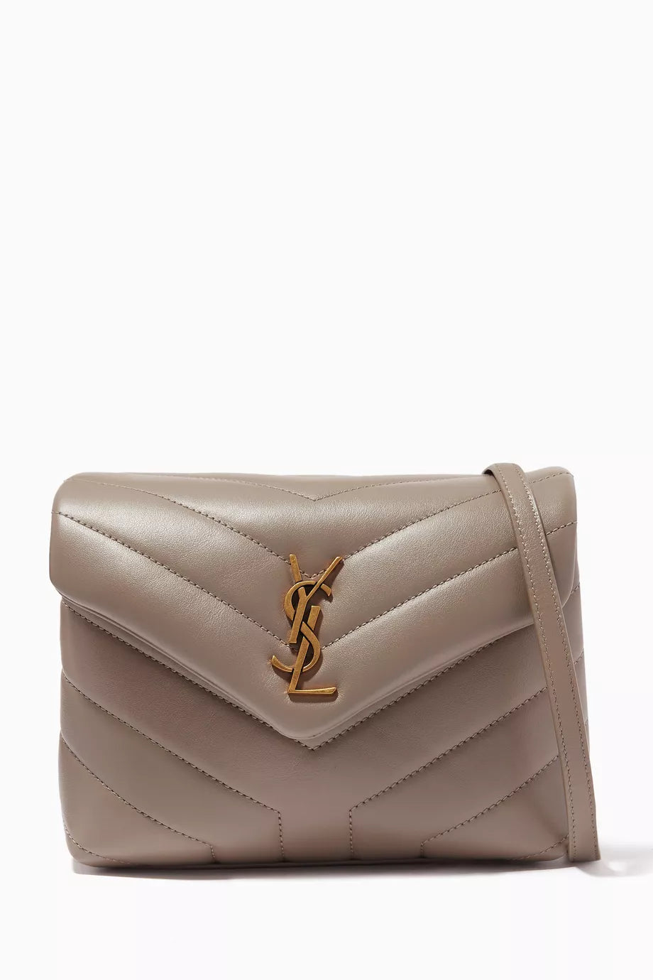 Toy Loulou Crossbody Bag in Matelassé Leather