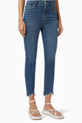 Good Legs Cigarette-fit Jeans in Denim